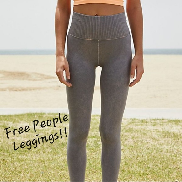 Free People Pants - LAST! FREE PEOPLE HIGH-RISE 7/8 GOOD KARMA LEGGING